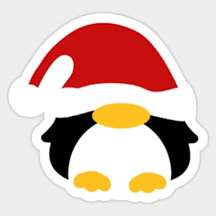 Christmas and Penguin Sticker